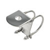 CBBB4 STAINLESS STEEL UNIVERSAL BULLBAR MOUNT UHF ANTENNA BRACKET