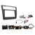 DOUBLE DIN BLACK INSTALL KIT TO SUIT BMW - 1 SERIES (WITH AUTO CLIMATE CONTROL)