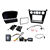 INSTALL KIT TO SUIT BMW 5 SERIES E60, E61 - AMPLIFIED (BLACK)