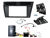 DOUBLE DIN BLACK INSTALL KIT TO SUIT AUDI - A4 & A5 (NON AMPLIFIED & NON MMI)