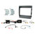 DOUBLE DIN INSTALL KIT TO SUIT PORSCHE PANAMERA - AMPLIFIED (NON-BOSE) (BLACK)