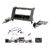 SINGLE / DOUBLE DIN BLACK INSTALL KIT TO SUIT MERCEDES - SPRINTER