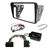 DOUBLE DIN INSTALL KIT TO SUIT FORD FALCON AU SERIES II & III (BLACK)