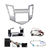SINGLE/DOUBLE DIN INSTALL KIT TO SUIT HOLDEN CRUZE JG, JH (SILVER)