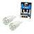 PAIR OF T10 WEDGE BLUE SUPER SMD LED