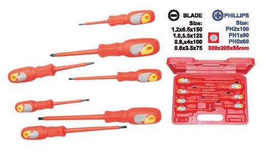 ELECTRICAL INSULATED 7PC SCREWDRIVER SET