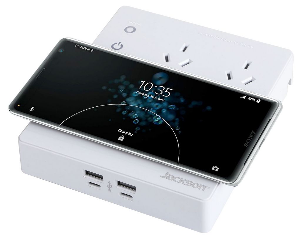 PT2USBWI 10W Wireless Charging Desktop Power Hub Wagner Online