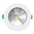 10W DIMMABLE RECESSED LED DOWN LIGHT 112mmØ WITH CHANGEABLE MAGNETIC FACEPLATE