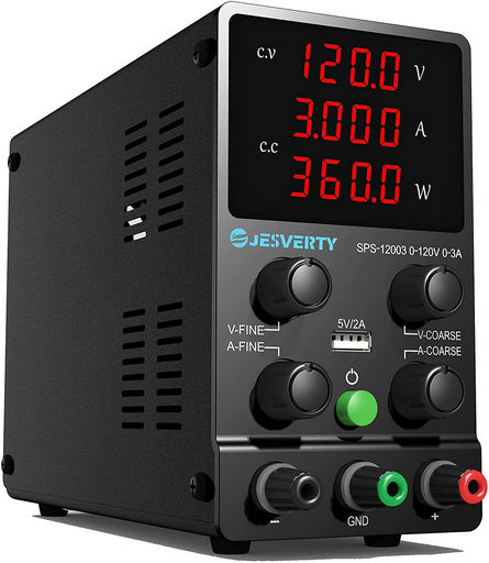 DC POWER SUPPLY LAB 120V 3A