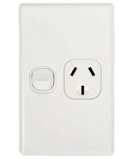 VERTICAL POWER OUTLET 10A