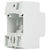 3 PIN DIN MOUNT DOUBLE POLE GPO 10A