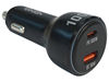CAS-100WC 100W QC3.0 + USB-C PD2.0 FAST CAR CHARGER