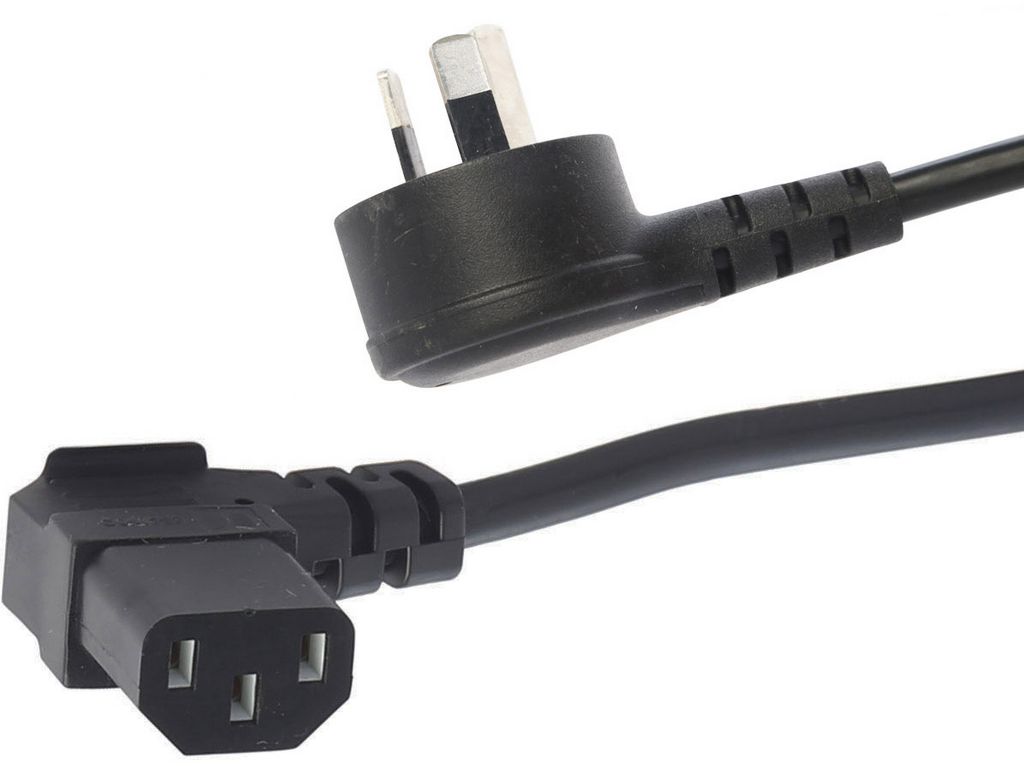 ACL115 Power Leads Iec C13 R/A To R/A Mains Plug Wagner Online