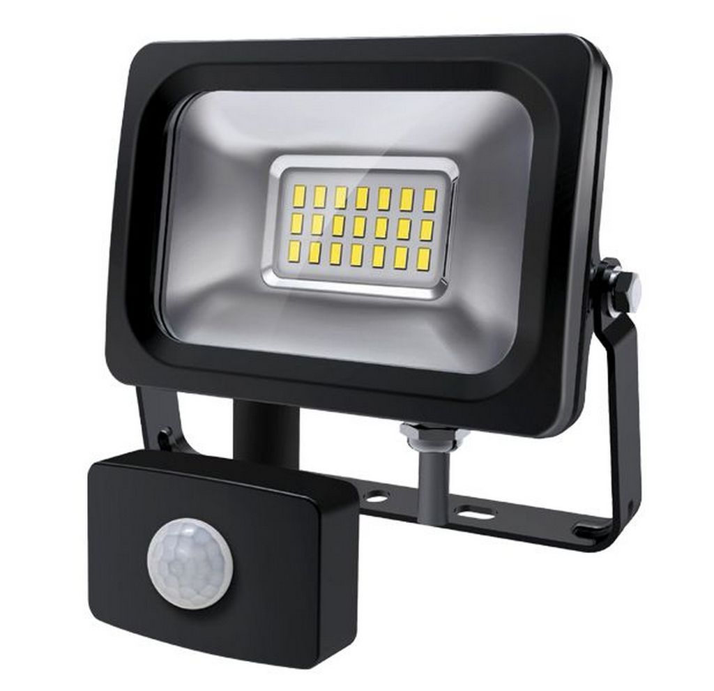 Pir led floodlight with shop motion sensor