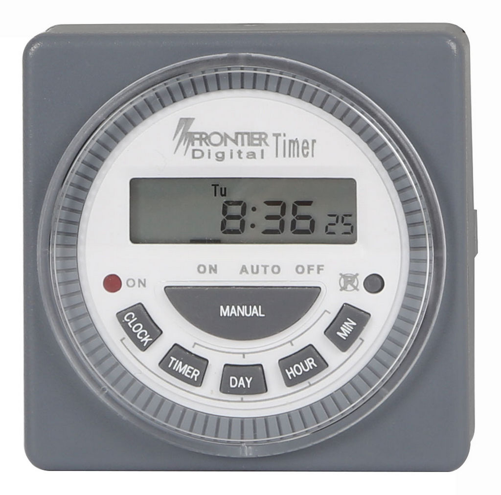 TM-619-1 Multipurpose 7 Day Programmable Digital Timer  With Remove Battery 