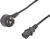 IEC C13 TO 10A RIGHT ANGLE MAINS POWER CORD