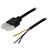 4-PIN SPECIALISED PLUG TO 3 WIRE BARE END CABLE