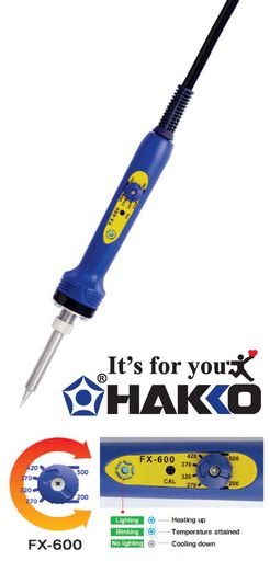 HAKKO FX600 HAND-HELD IRON - VARIABLE °C