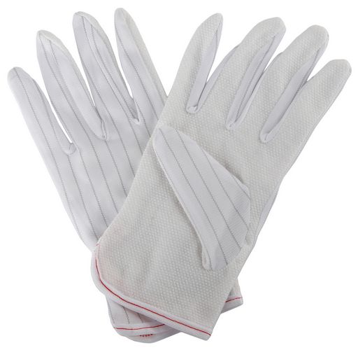 GLOVES SOFT CLOTH WITH ESD NYLON GRIP