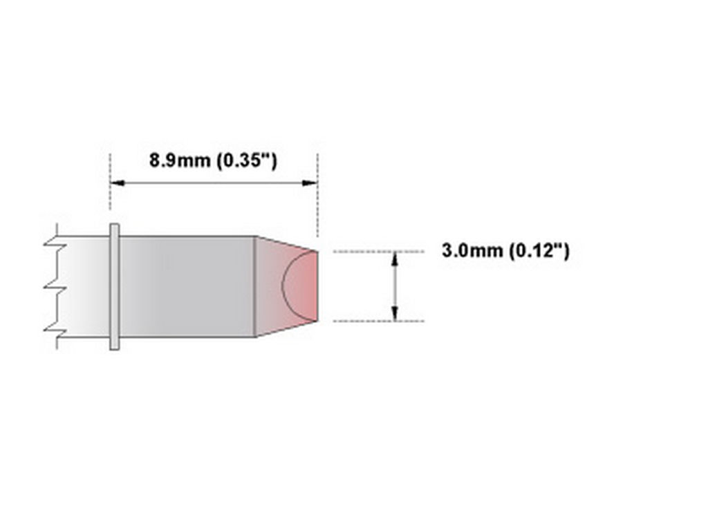 M7CH180 Soldering Tips To Suit Thermaltronics Tmt9000s Wagner Online