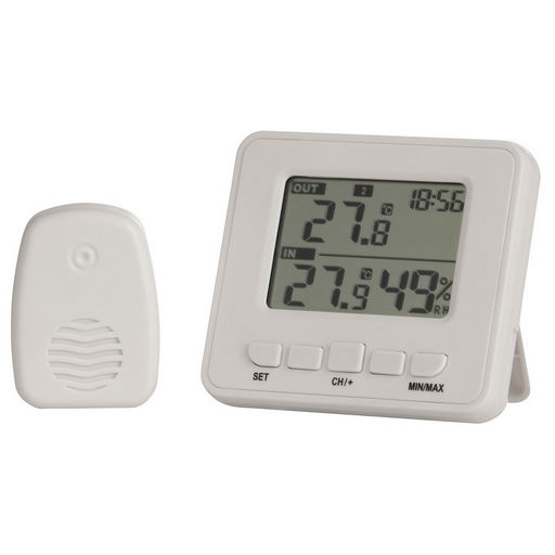 THERMOMETER HYGROMETER IN / WIRELESS OUT