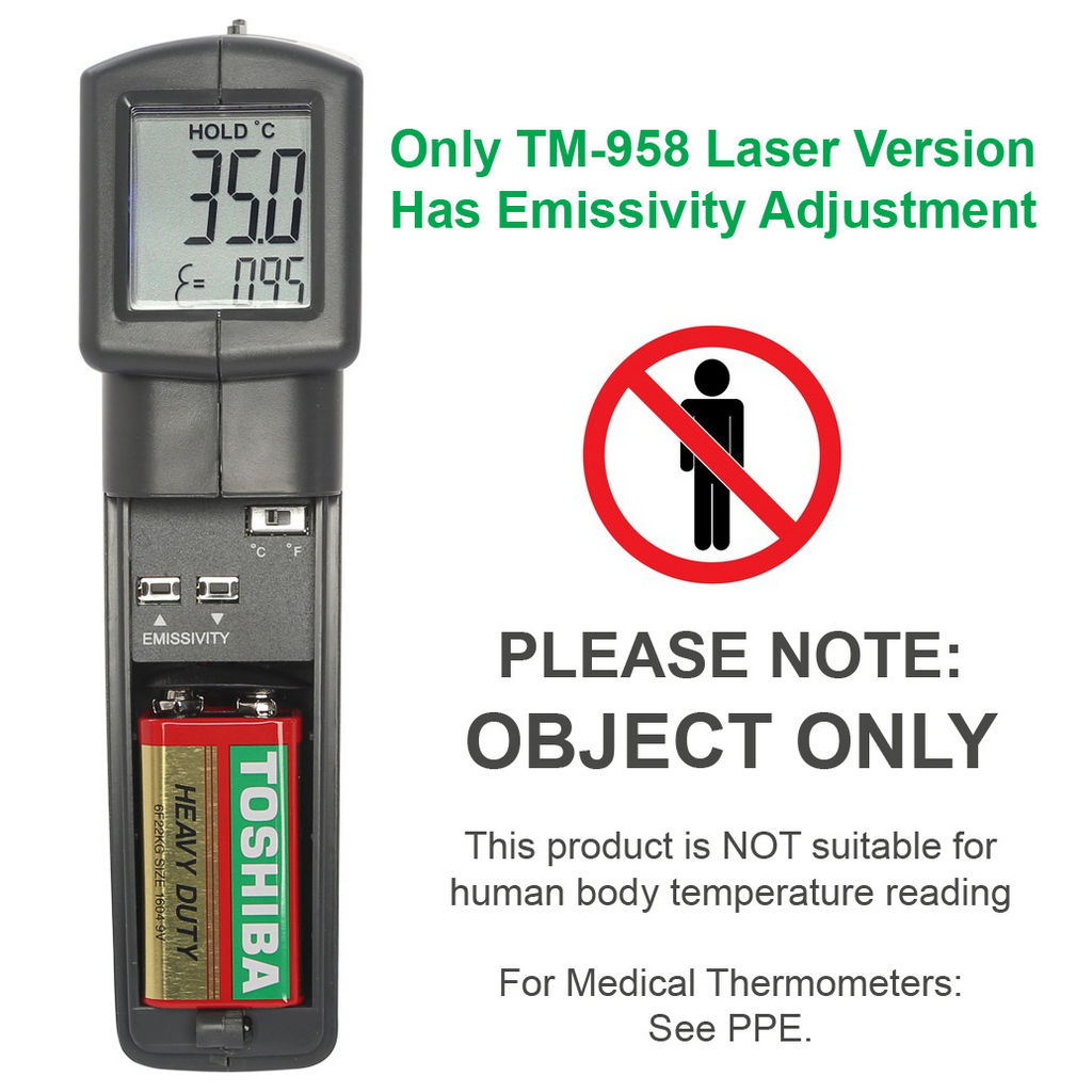 Object 305 Infrared Object Thermometer 305°C, Object Thermometers | Wagner Online ...