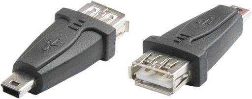 MINI-USB [5P] TO USB FEMALE