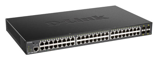 52-PORT GIGABIT SMART MANAGED PoE SWITCH WITH 48 RJ45 AND 4 SFP+ 10G PORTS
