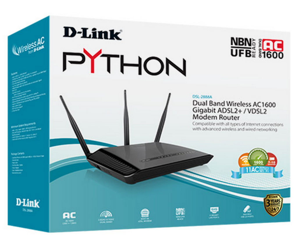 DSL-2888A Vdsl2/Adsl2+ Modem Router D-Link, [Ddd] Networking | Wagner ...