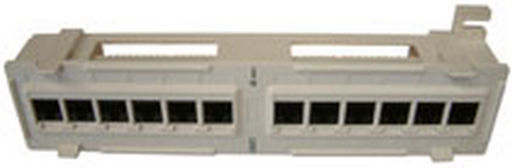 WALL MOUNT PATCH PANEL - 12x UTP PORTS