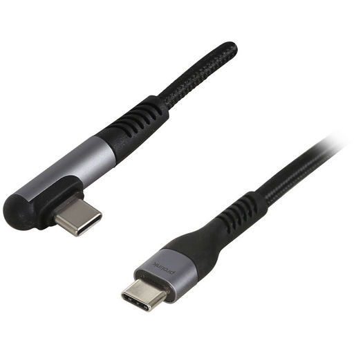USB-C TO USB-C R/A CABLE - 100W USB PD