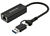 USB-C / USB-A TO GIGABIT ETHERNET ADAPTOR