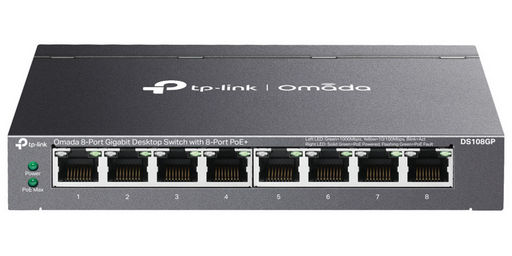 OMADA 8-PORT GIGABIT DESKTOP SWITCH WITH 8-PORT POE+