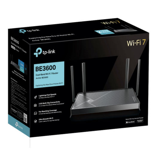 TP-Link Archer BE3600 Wi-Fi 7 Router