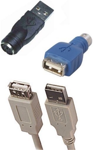 USB/PS2 ADAPTORS