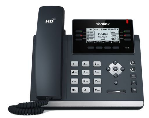 Yealink SIP-T41S Ultra Elegant IP Phone (Power Adapter optional)