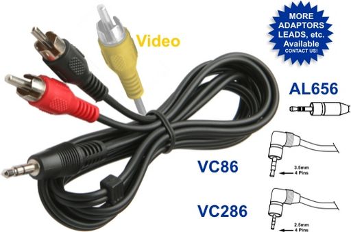 3.5MM TO RCA ADAPTOR LEAD