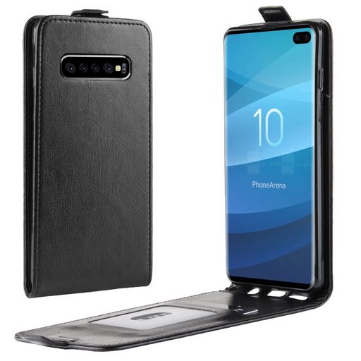 VERTICAL FLIP LEATHER CASE FOR GALAXY S10+