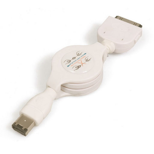 APPLE 30 PIN TO USB RETRACTABLE CABLE