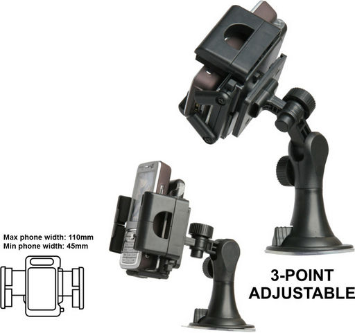 WINDSHIELD MOUNT - 3x AXIS