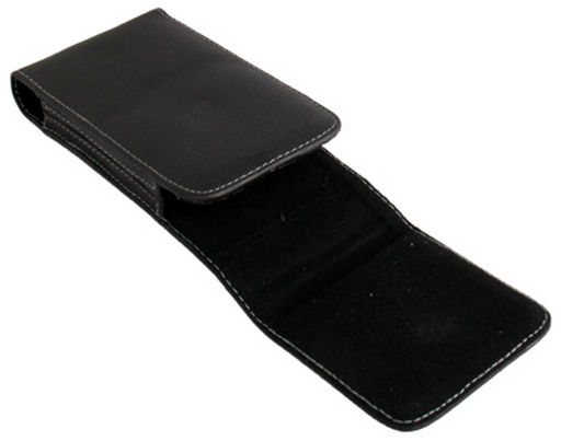 UNIVERSAL VERTICAL SLIP-IN LEATHER POUCH