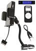 CRA9003 iPhone FM Hands-Free Car kit and Transmitter With Cigarette Mount Holder and Charger