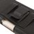 HORIZONTAL SIDE CARRY LEATHER POUCH