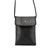 VERTICAL LEATHER POUCH WITH SHOULDER STRAP