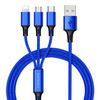 MDC1026BU 3IN1 CHARGING DATA CABLE