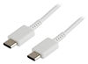 MDC1040WH USB-C to USB-C 2.0 WITH 60W USB-PD (White)