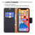 LEATHER CASE WITH CARD HOLDER FOR IPHONE 13 / 13 PRO
