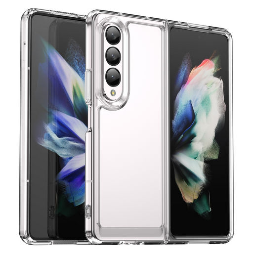 CLEAR HARD SHELL CASE TO SUIT GALAXY Z FOLD4