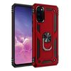BPC6982-103 Shockproof Armour Case With Ring Holder - Red
