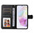 HORIZONTAL LEATHER FLIP CASE WITH CARD HOLDER